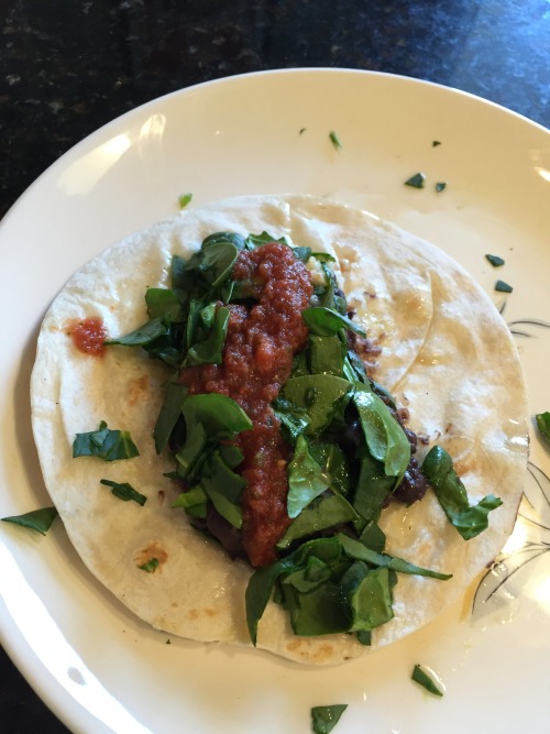 The Austin Black Bean Taco