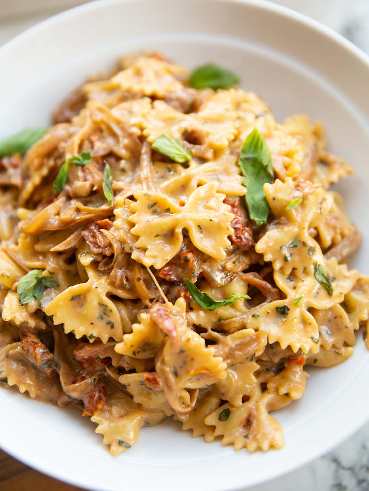 Caramelized Onion Pasta