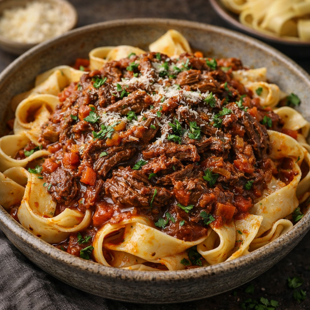 Slowly Braised Beef Ragú