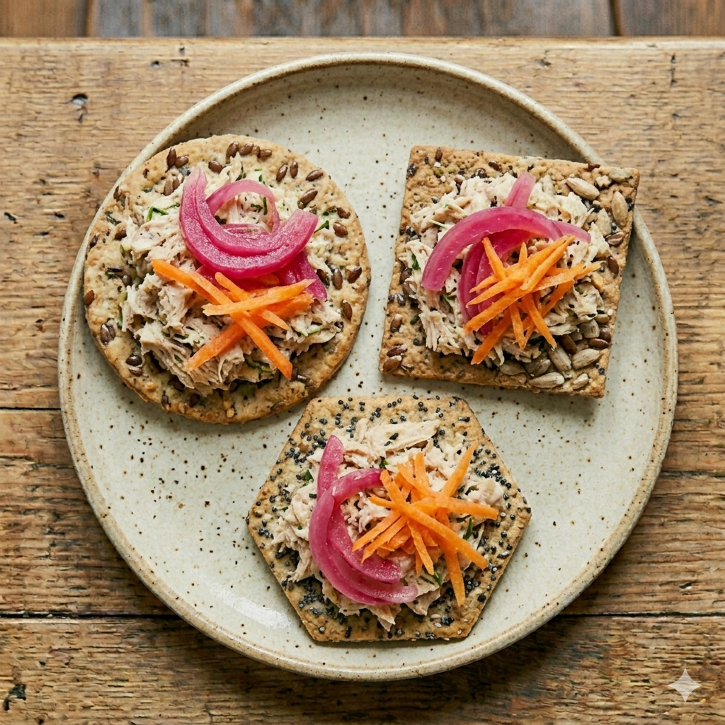 Tahini-Miso Smash on Mary's Gone Crackers